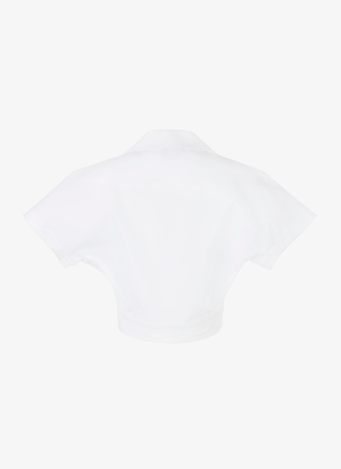 Alaïa Edition 1990 Geometric Cotton Poplin Shirt ALAÏA WHITE ALAÏA EDITION 1990 GEOMETRIC COTTON POPLIN SHIRT